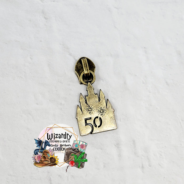 Celebration! Castle #5 Nylon Zipper Pulls