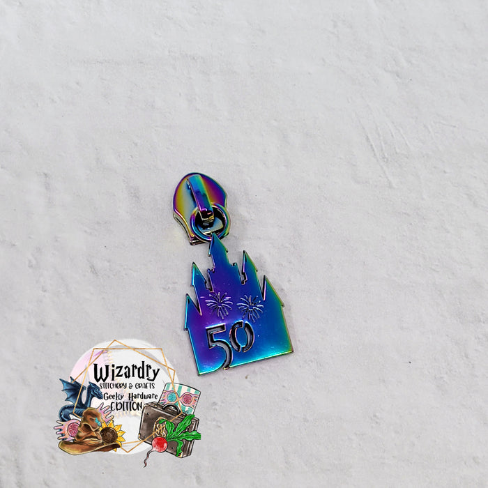 Celebration! Castle #5 Nylon Zipper Pulls
