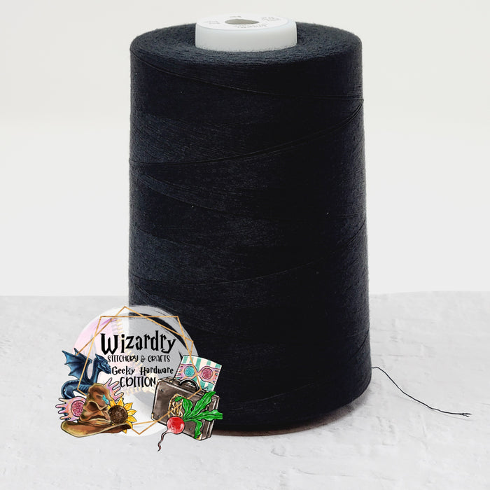 Tex 30 - Spun Polyester Sewing String - 8oz Spool - Solid