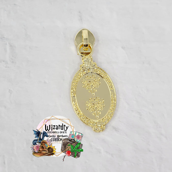 Haunted Frame #5 Nylon Zipper Pulls