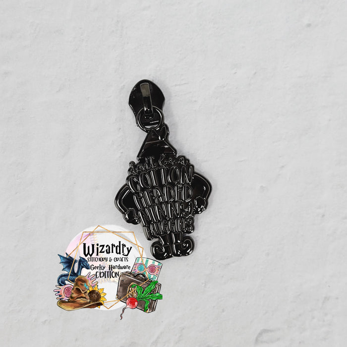 Elf with Words #5 Nylon Zipper Pulls