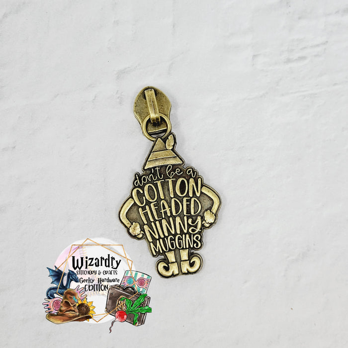 Elf with Words #5 Nylon Zipper Pulls