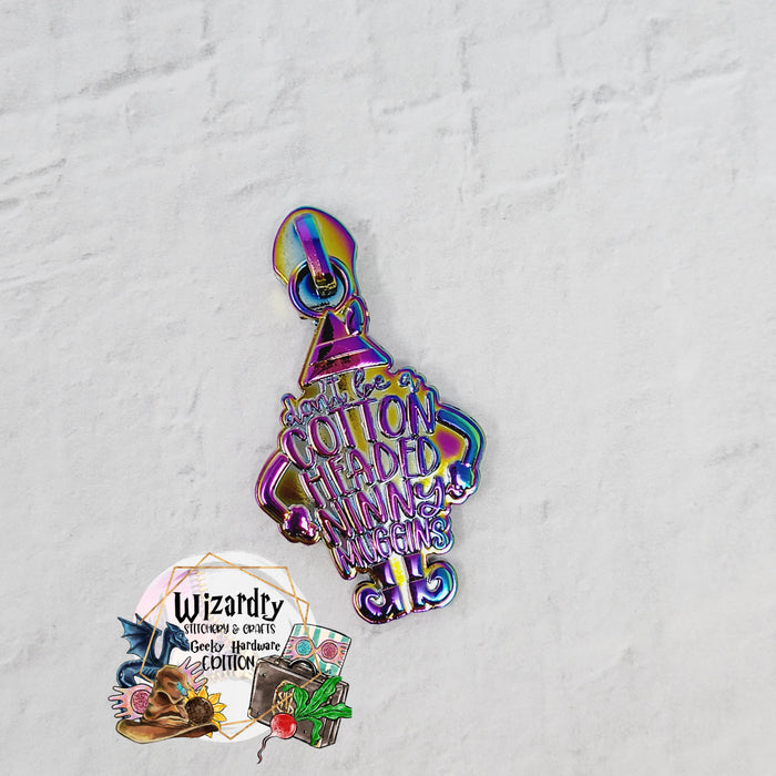 Elf with Words #5 Nylon Zipper Pulls