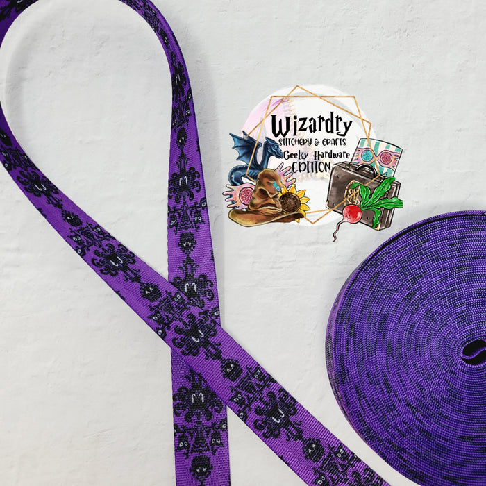 Haunted Wallpaper Seat Belt Webbing