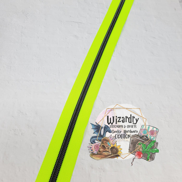 Lime Green #5 Nylon Zipper Tape