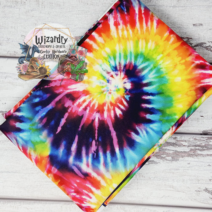 Printed Unicorn Mane Tie-Dye Waterproof Canvas *Ships Folded*