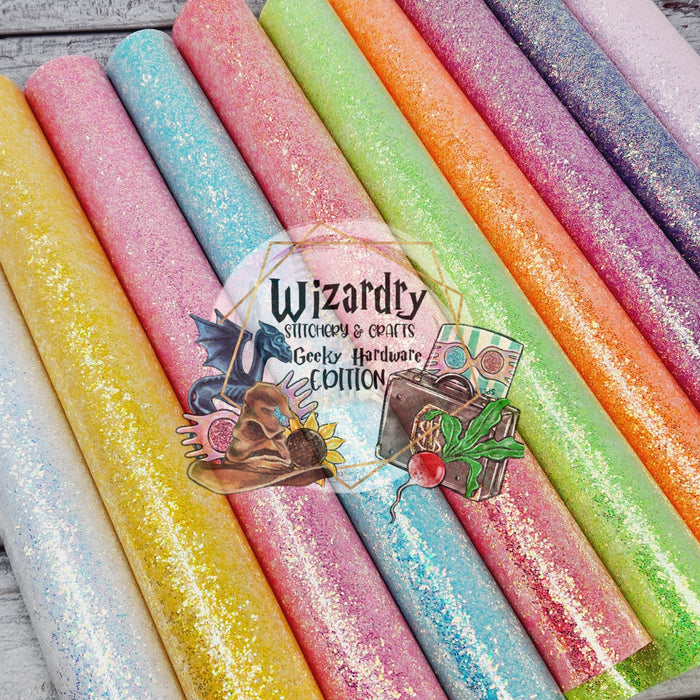 Enchanted Punch Chunky Glitter Vinyl Roll 18"x52"