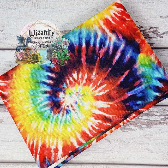 Printed Phoenix Fire Tie-Dye Waterproof Canvas *Ships Folded*