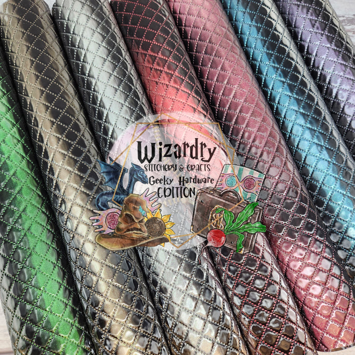 Mystic Jewel Quilted Vinyl Roll 18"x53"