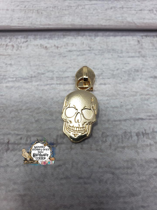 Skull #5 Nylon Zipper Pulls