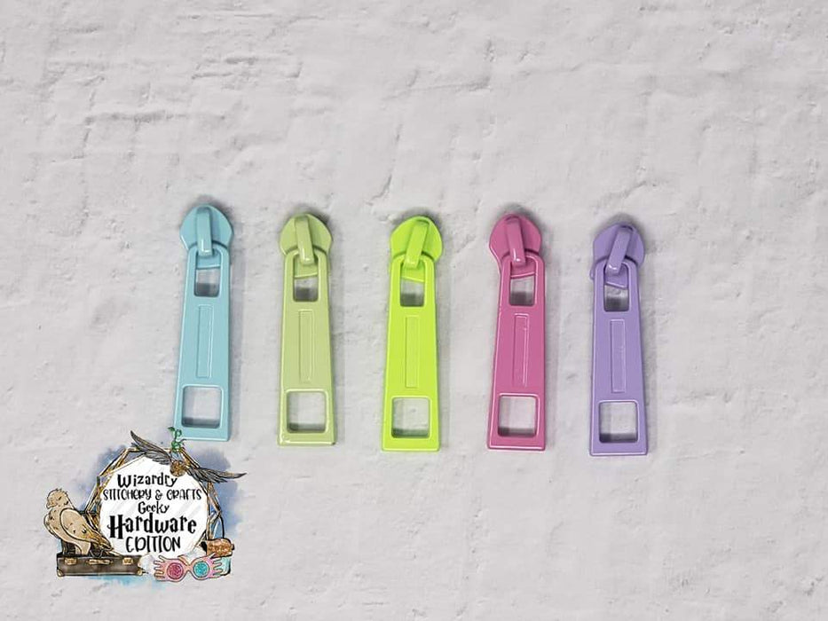 Classic #5 Nylon Zipper Pulls - Painted