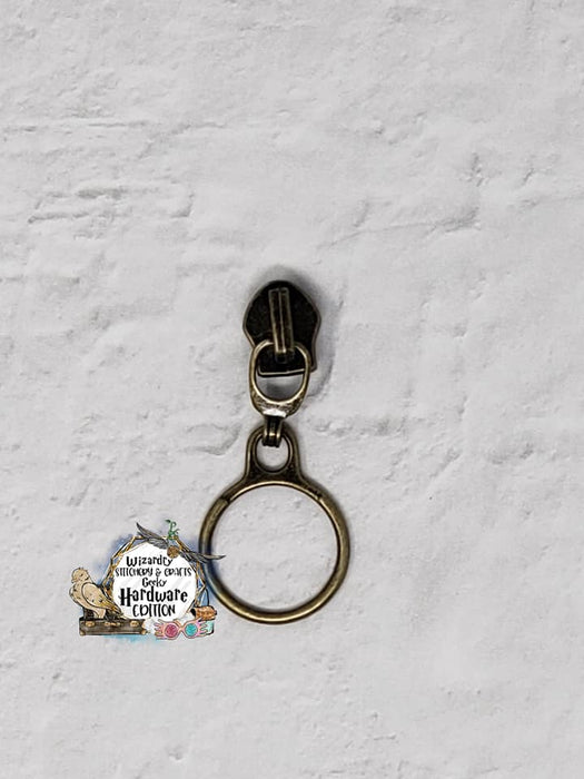 Dangle Ring #5 Nylon Zipper Pulls