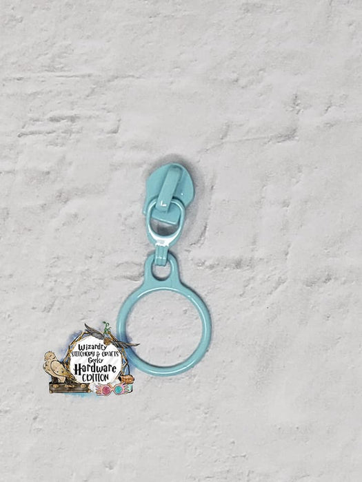 Dangle Ring #5 Nylon Zipper Pulls - Painted