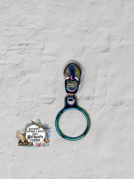 Dangle Ring #5 Nylon Zipper Pulls