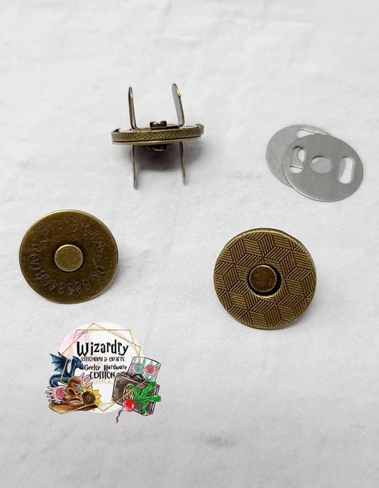 Ultra-Thin Magnetic Snap- 18mm- Pack of 10