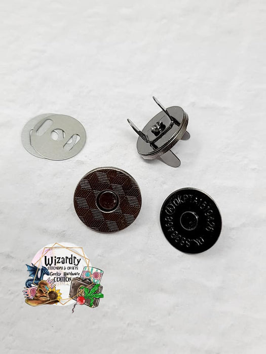 Ultra-Thin Magnetic Snap- 18mm- Pack of 10