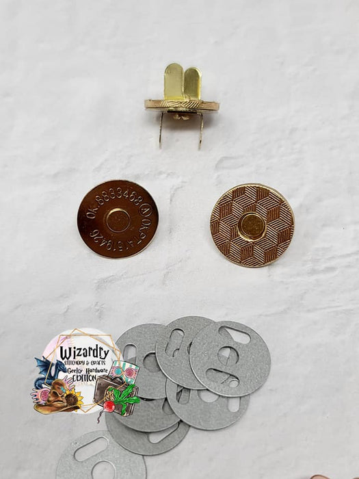 Ultra-Thin Magnetic Snap- 18mm- Pack of 10