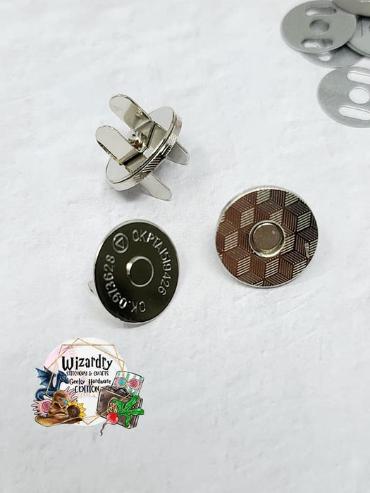 Ultra-Thin Magnetic Snap- 18mm- Pack of 10