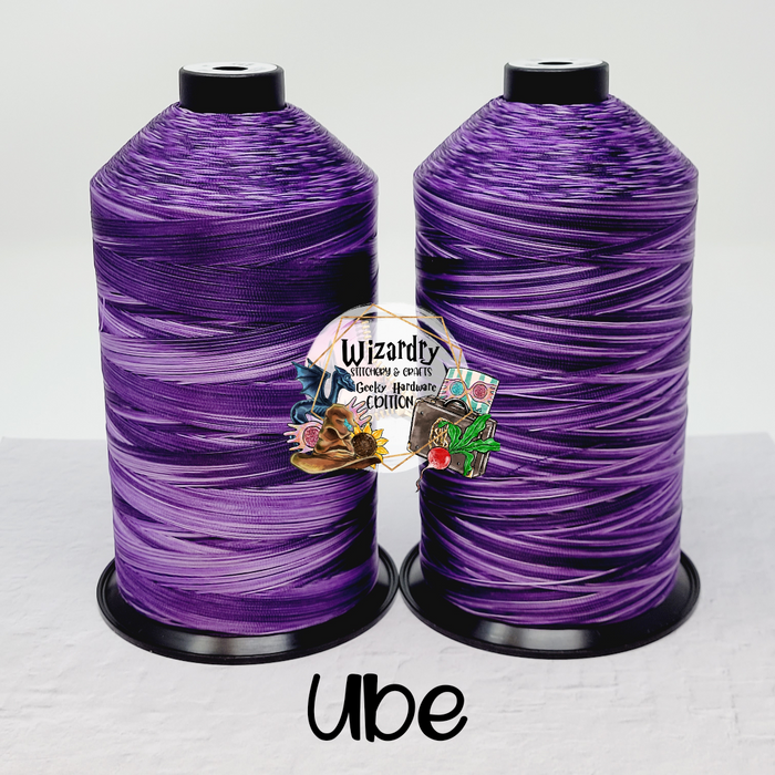 Tex 80 - Bonded Polyester Sewing String - Variegated - Ube