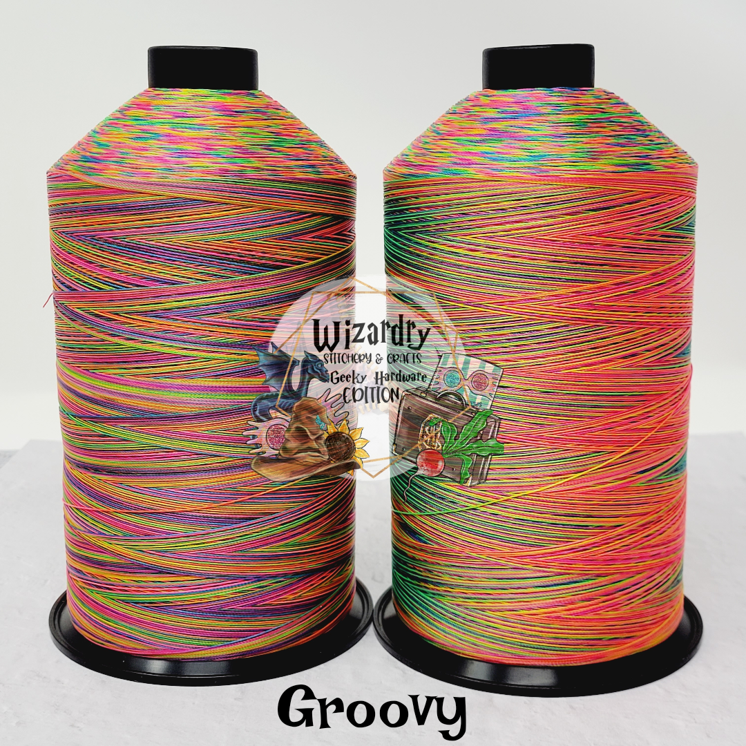 Tex 80 - Bonded Polyester Sewing String - Variegated - Groovy ...