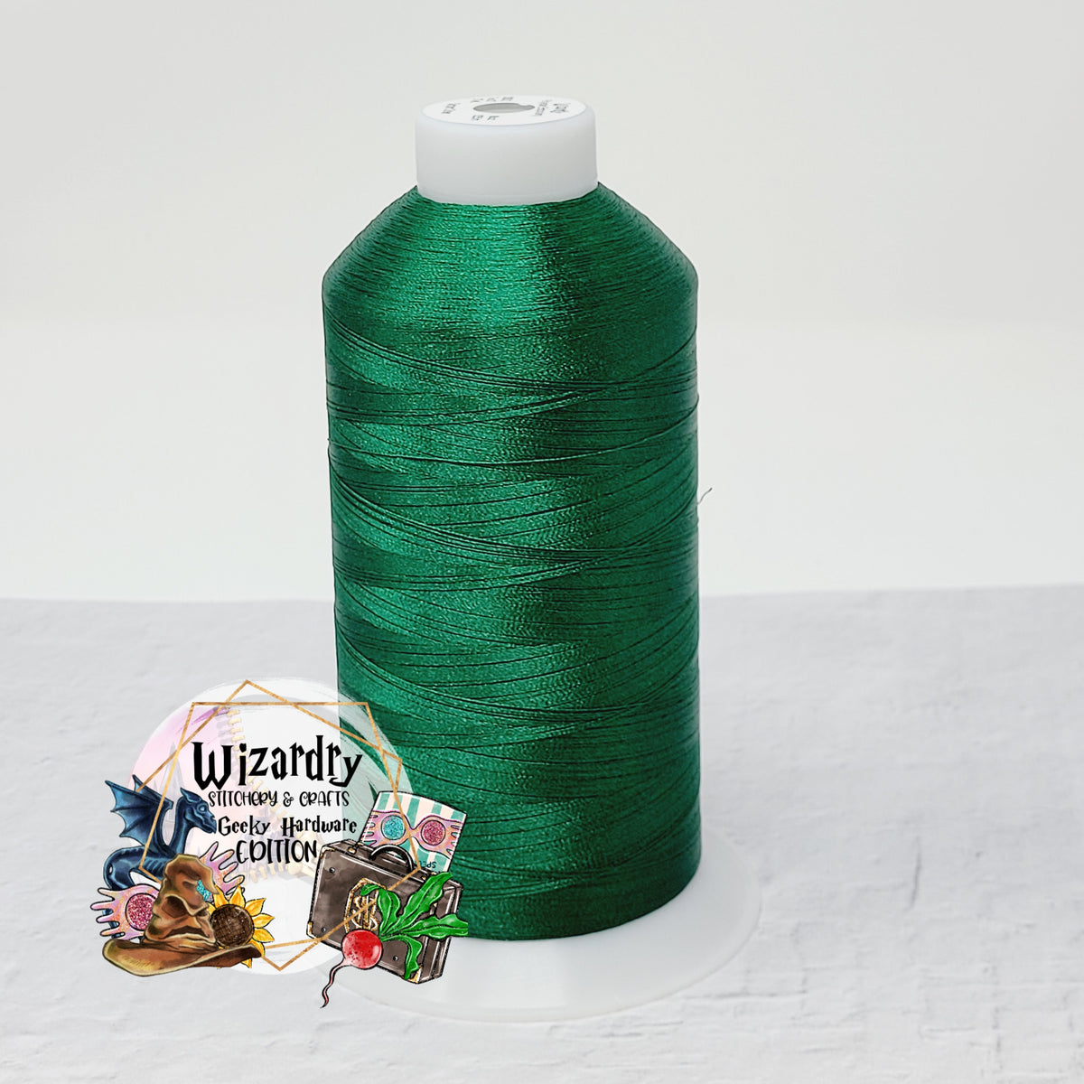 Tex 27 - Polyester Embroidery Sewing String - Solid - Serpent Green ...
