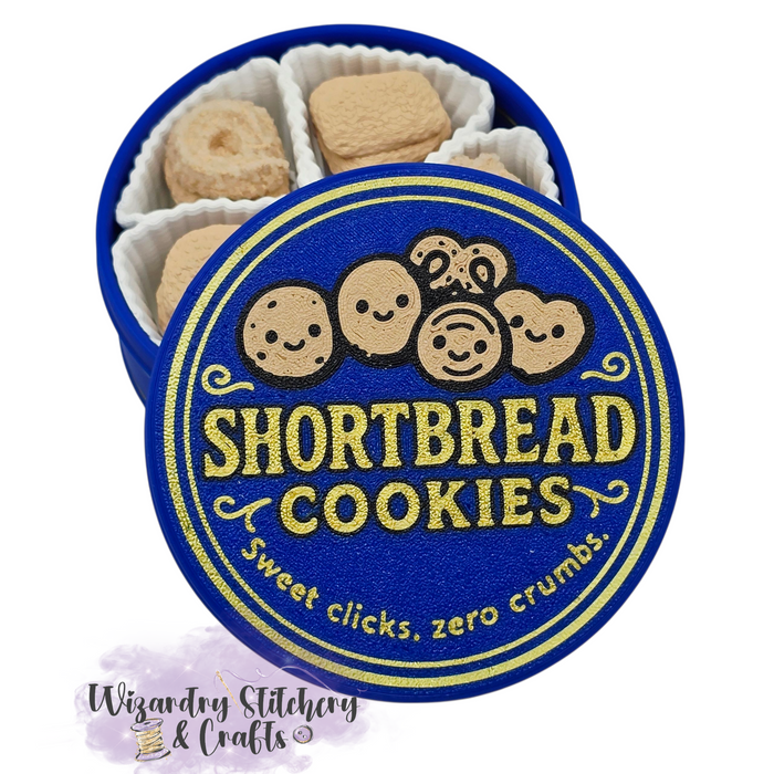 Shortbread Cookies Clicker - Blue & Gold