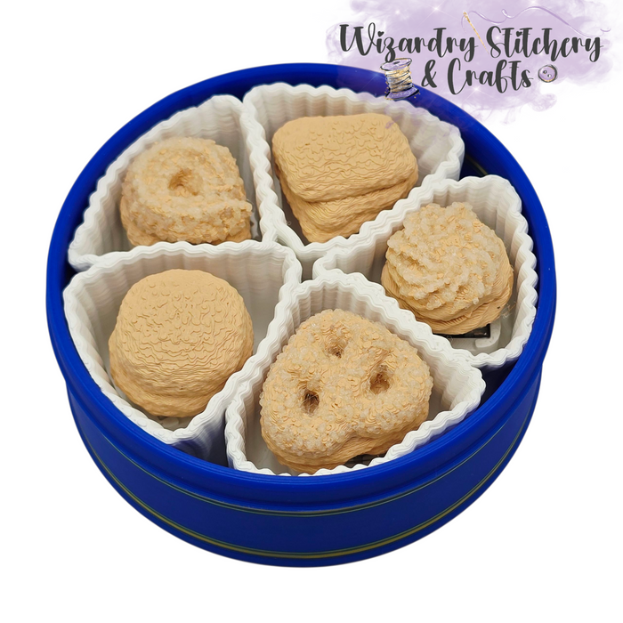 Shortbread Cookies Clicker - Blue & Gold