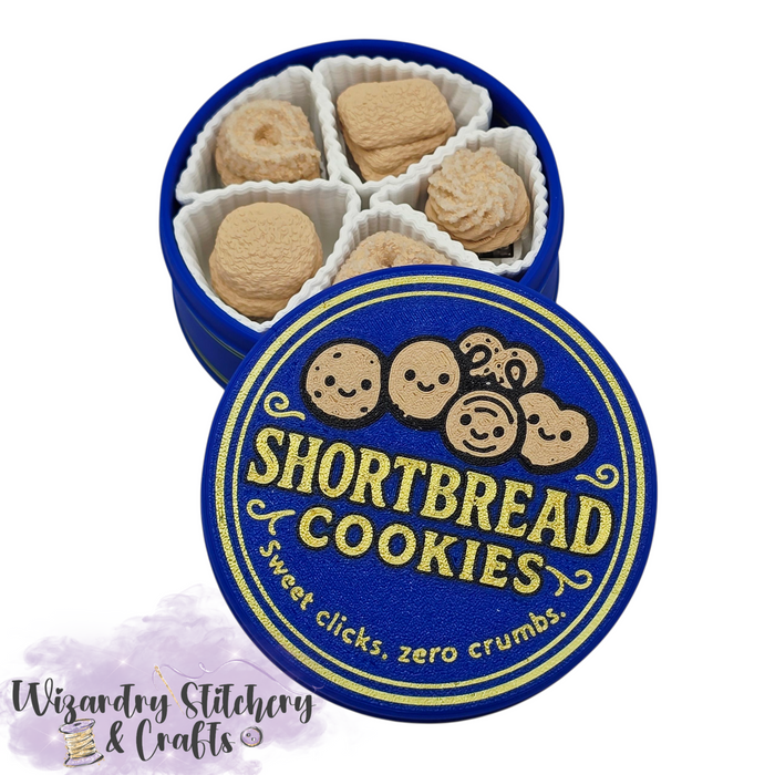 Shortbread Cookies Clicker - Blue & Gold