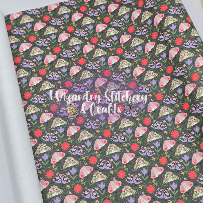 Chanova's Micro Moths (WG#6) - 18" Vinyl w/Microfiber Backing
