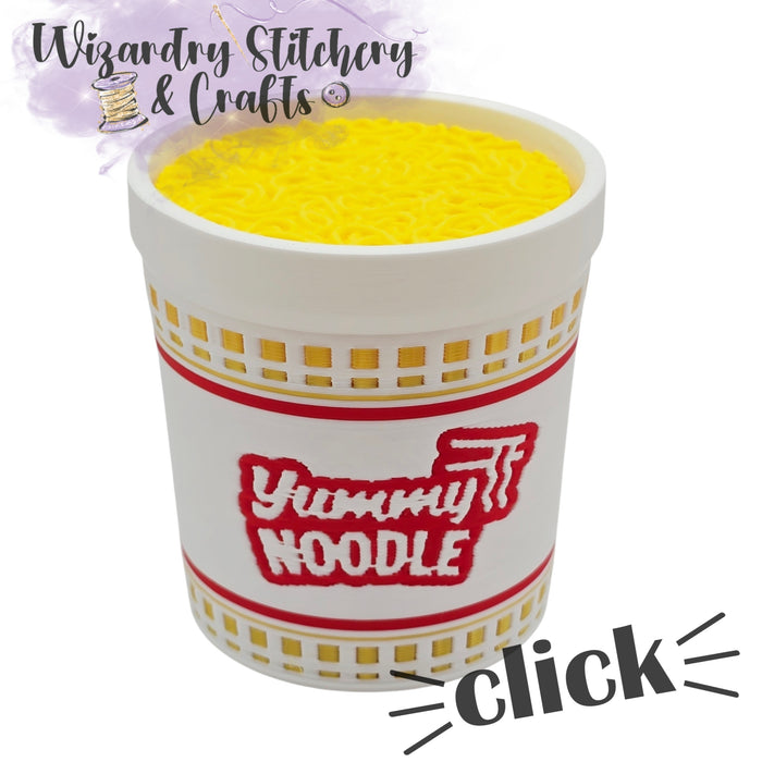 Noodle Cup Fidget Clicker