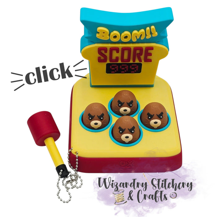 Whack-A-Mole Fidget Clicker