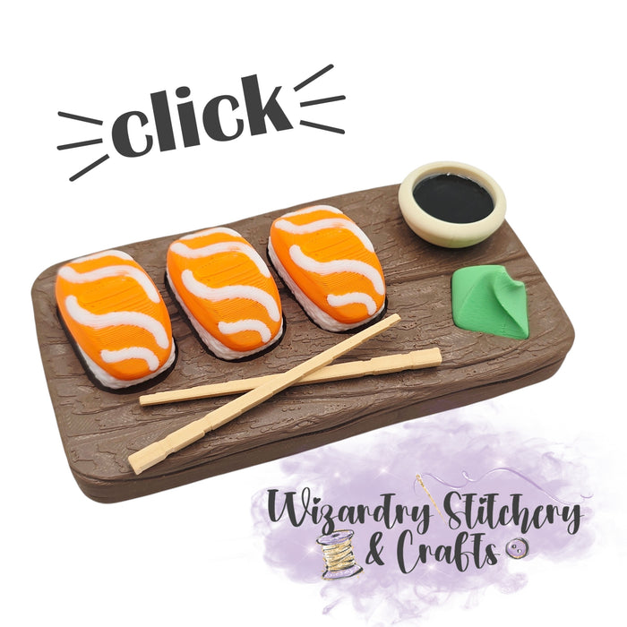 Sushi Plate Fidget Clicker