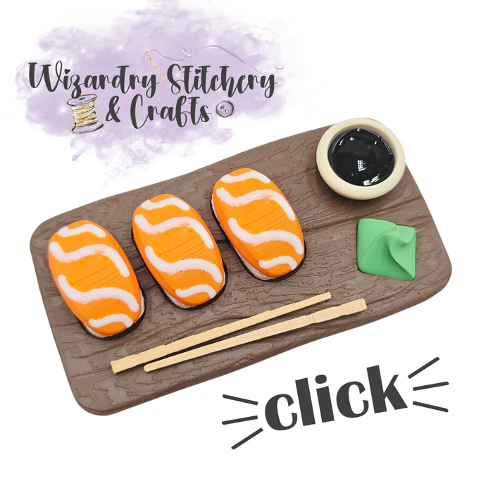 Sushi Plate Fidget Clicker