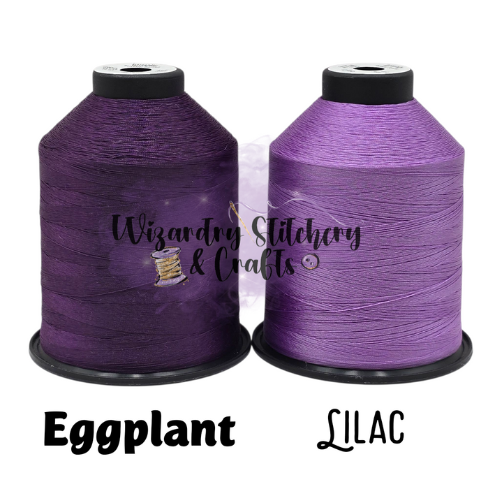 Tex 35 - Bonded Polyester Sewing String - Solid - Lilac