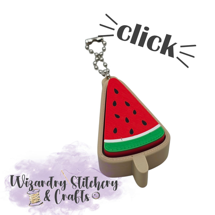 Popsicle Keychain Fidget Clicker - Watermelon