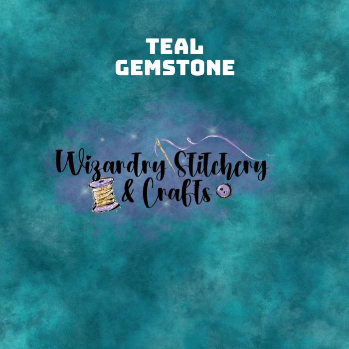 Teal Gemstone (WG#6) - Water Resistant Polyester Lining