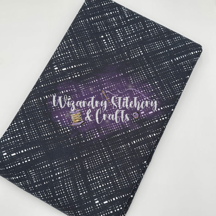 Black & White Grunge Fabric