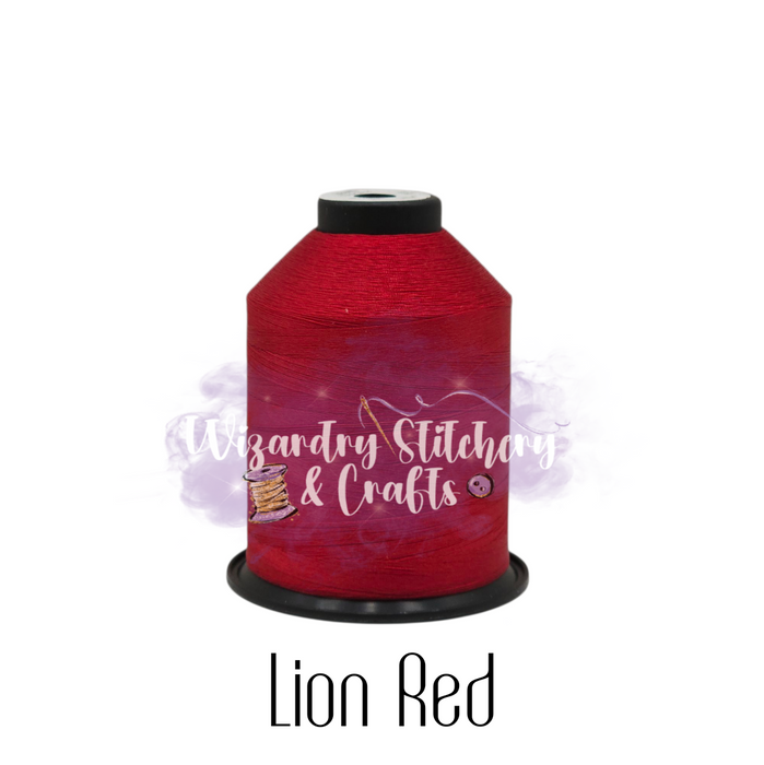 Tex 35 - Bonded Polyester Sewing String - Solid - Lion Red
