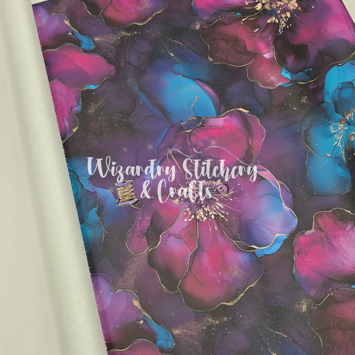 Niki's Florals (WG#6) - 18" Vinyl w/Microfiber Backing