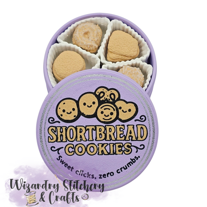 Shortbread Cookies Clicker - Lilac & Silver