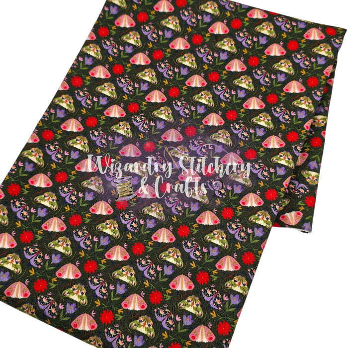 Chanova's Micro Moths (WG#6) - Water Resistant Cotton Canvas - 1 yard