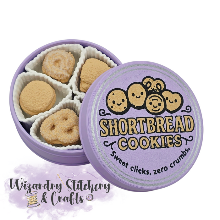 Shortbread Cookies Clicker - Lilac & Silver