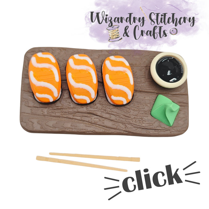 Sushi Plate Fidget Clicker