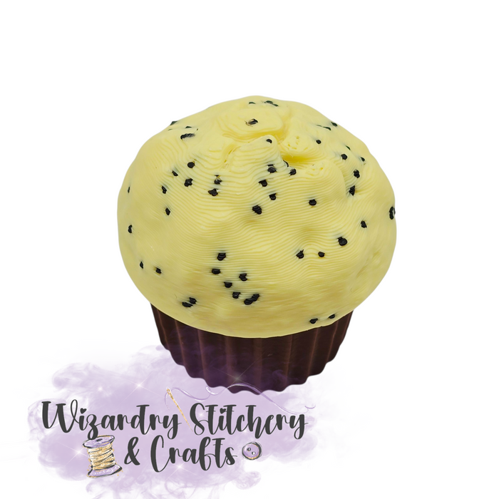 Lemon Poppy Muffin Fidget Clicker