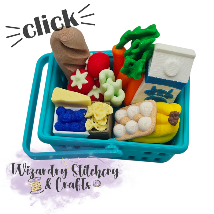 Makin' Groceries Fidget Clicker - Blue