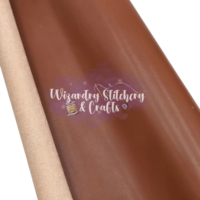Brown Microfiber Vinyl - 1.0mm