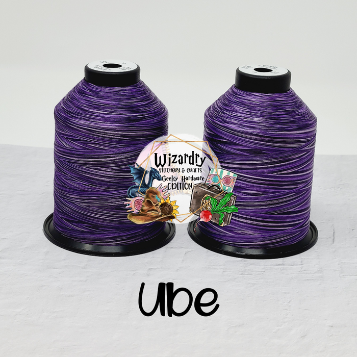 Tex 35 - Bonded Polyester Sewing String - Variegated - Ube