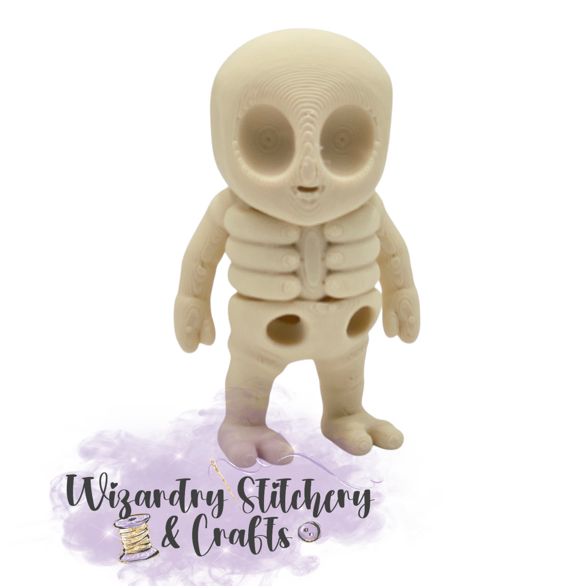 Alien Skeleton Flexi (Small) — Wizardry Stitchery & Crafts, LLC
