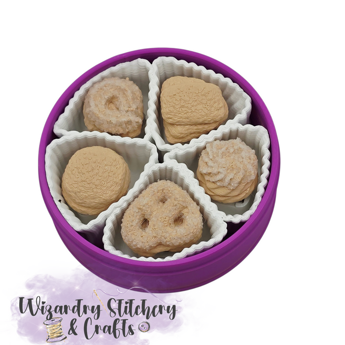 Shortbread Cookies Clicker - Bright Purple & Gold