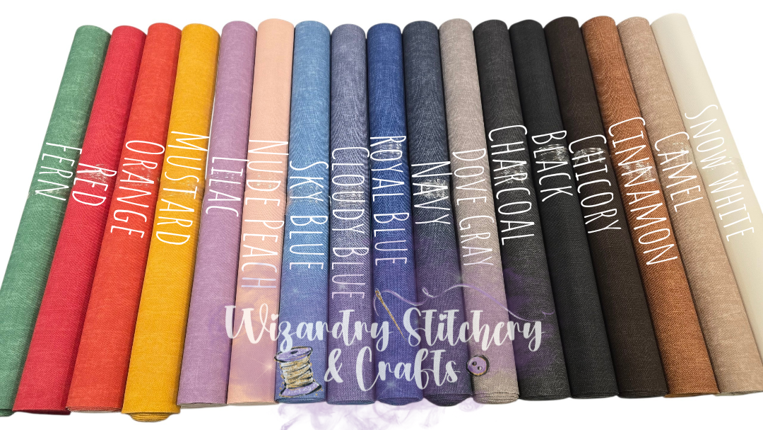 Brushed Linen Vinyl Roll 18"x52"